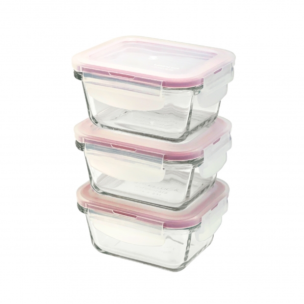 068199-樂扣第二代耐熱玻璃保鮮盒方形160ml3入組-粉_工作區域 1.jpg