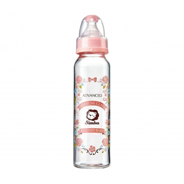 063619-Simba69232蘿蔓晶鑽標準玻璃奶瓶_粉紅_240ml_工作區域 1.jpg