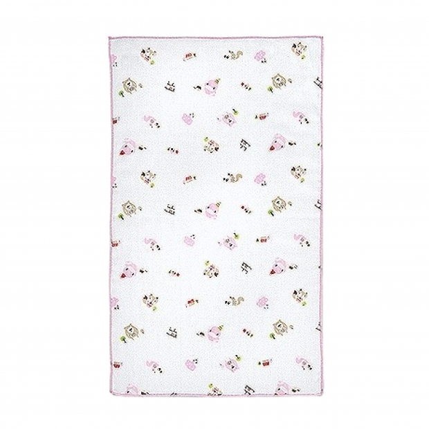 056880-kuku 2380狐狸熊滿底緹花紗布澡巾2入-粉_工作區域 1.jpg
