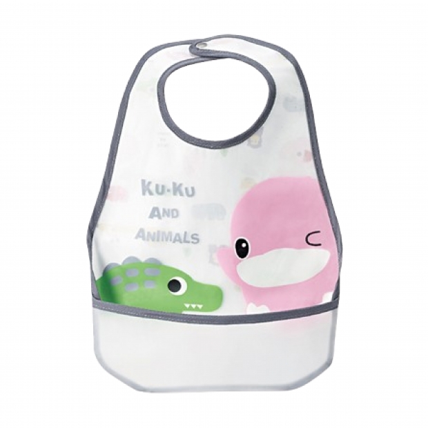065278-kuku62253 動物派對防水圍兜-粉_工作區域 1.jpg