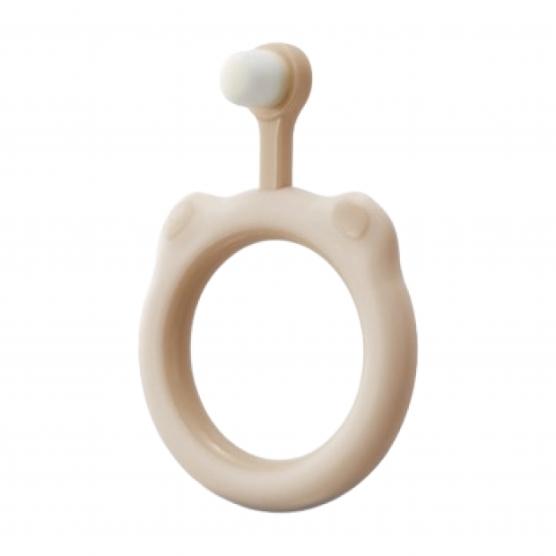 068377-KUKU1147-2極細兒童萬毛造型牙刷0-3歲-杏_工作區域 1.jpg