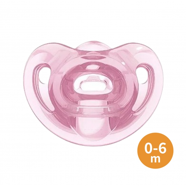 063864-NUK0029 SENSITIVE全矽膠安撫奶嘴1號-粉_工作區域 1.jpg