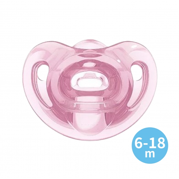 063866-NUK0033 SENSITIVE全矽膠安撫奶嘴2號-粉_工作區域 1.jpg