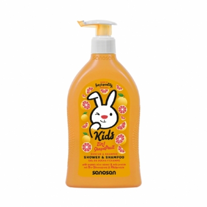069985-珊諾KIDS兒童2合一洗髮沐浴露400ML-葡萄柚_工作區域 1.jpg