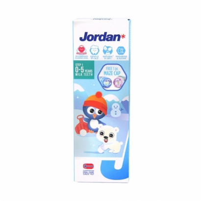 Jordan清新水果味兒童牙膏0-5歲.jpg