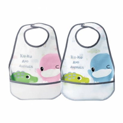 065278-kuku62253 動物派對防水圍兜 藍.粉_工作區域 1.jpg