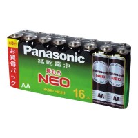Panasonic黑錳碳鋅電池16入 3號