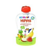 HIPP喜寶生機水果趣100g-蘋果草莓