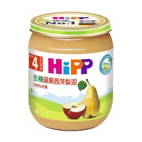 HIPP喜寶生機西洋梨蘋果泥125g
