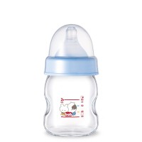 培寶a33玻璃奶瓶寬口徑SS(60ml)【指定奶嘴/奶瓶系列買一送一】