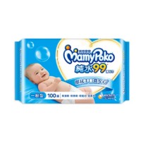 滿意寶寶純水99濕巾100P*3入(補)一般