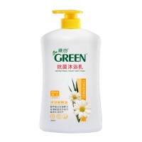 綠的抗菌沐浴乳1000ml-洋甘菊精油