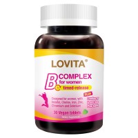 Lovita愛維他女性緩釋型美研活力B群30T